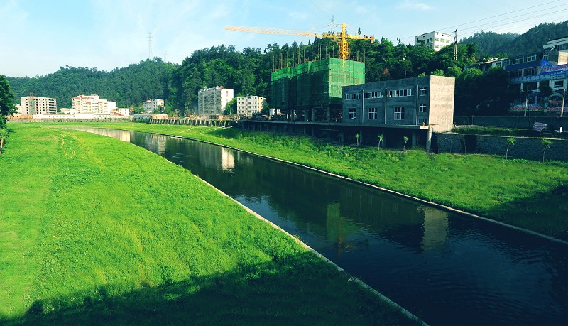 十堰城区四条河流河道治理工程掠影