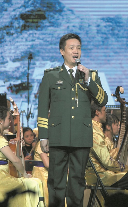 男高音歌唱家阎维文演唱歌曲