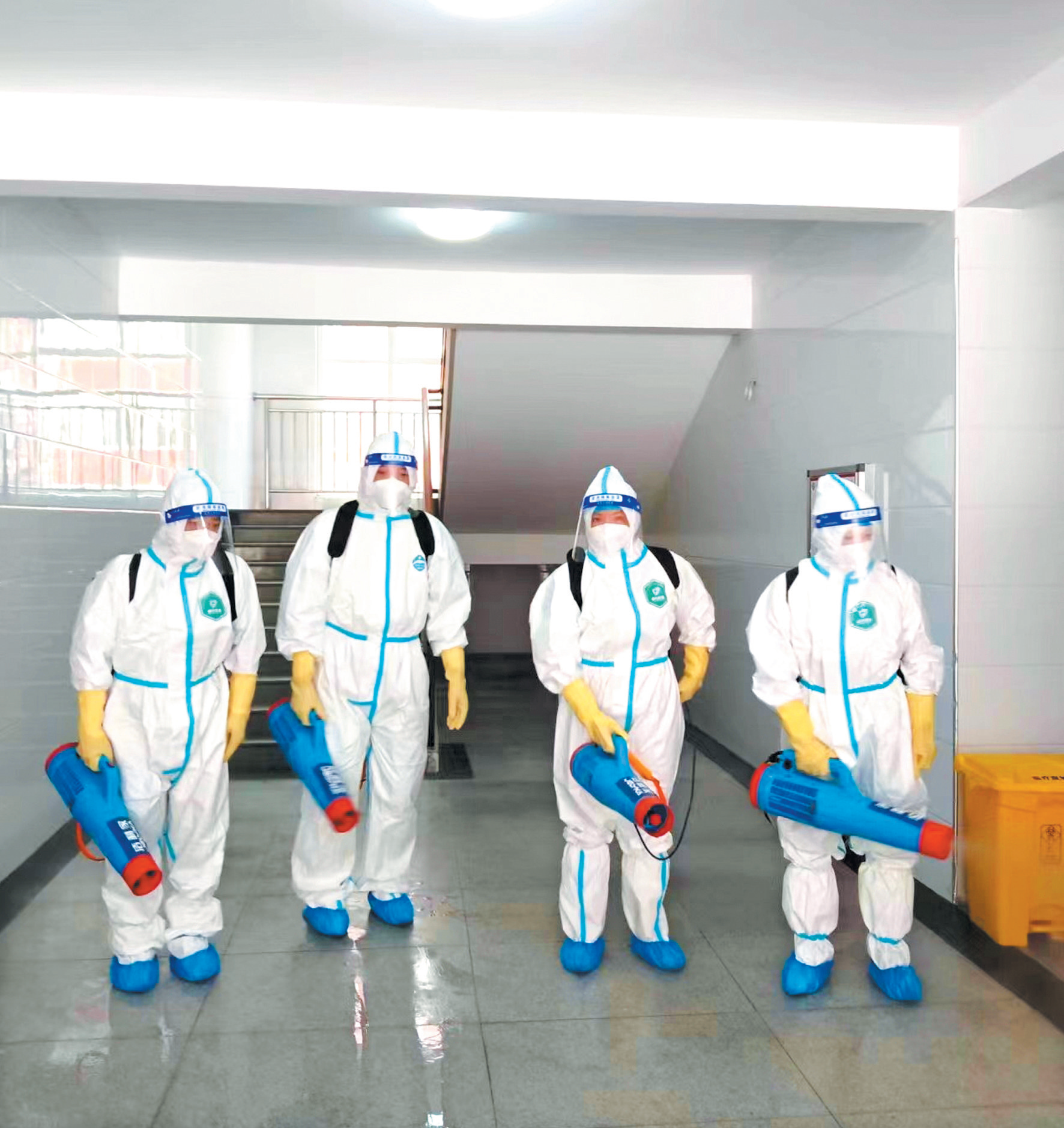 全面开展消杀巩固防疫成果